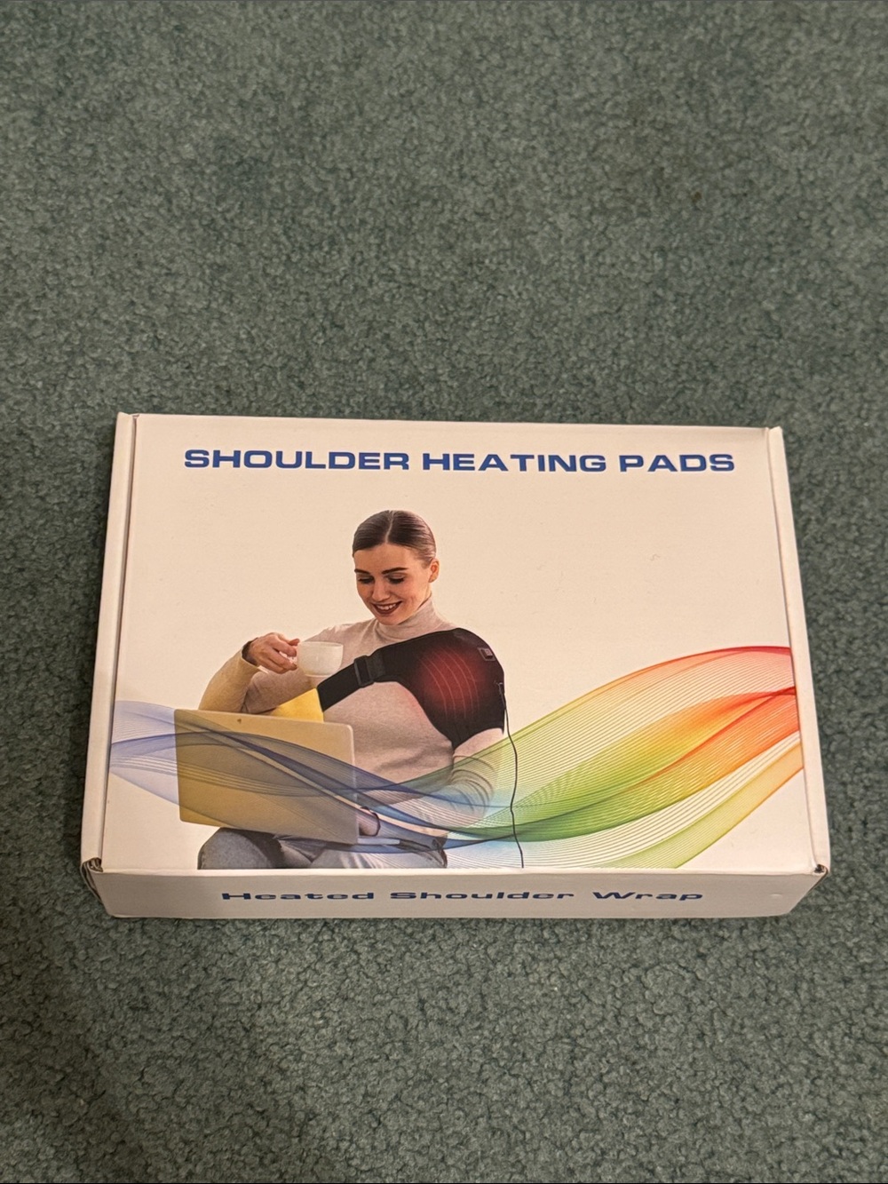 Shoulder Heating Pads Heated Shoulder Wrap - Black